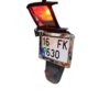 MOTOR MOTORSİKLET TRAKTÖR PLAKALIK PLASTİK KROM ÇERÇEVELİ - Görsel 6