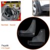 Paçalık Bombeli Kavisli 4lü Set Siyah Vakum Br5100206 - Görsel 2