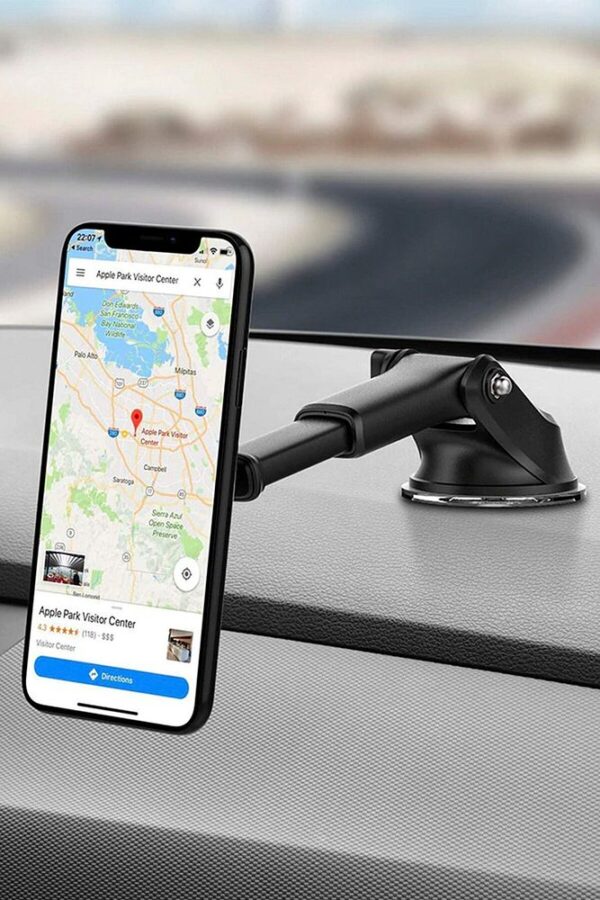 Universal Uzayabilen Manyetik Mıknatıslı Vakumlu Akrobat Araç Telefon Tutucu Jelli Araba Tutacağı - Görsel 4