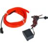 Torpido Ledi Ip Neon Kablo 2mt Kırmızı 12v - Görsel 4