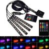Araç Içi Aydınlatma Kumandalı Müziğe Duyarlı 9 Led Ayak Altı Led - 7 Renk Rgb - Görsel 4
