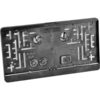 Plaka Altı Plastik Kare Tip Plakalık 1 ADET 31X16 CM - Görsel 6