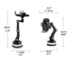 CARUB Telefon Tutucu Akrobat 360° 32cm Vantuzlu - Görsel 3