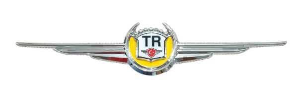 ÇELENK ARMA PLASTİK KROM TR LOGOLU SARI ÇERÇEVE - Görsel 2