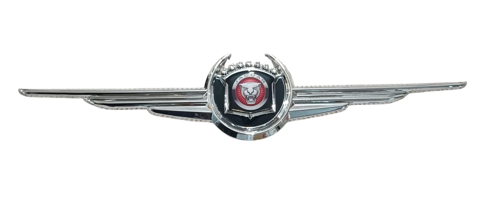 ÇELENK ARMA PLASTİK KROM JAGUAR LOGOLU SİYAH ÇERÇEVE