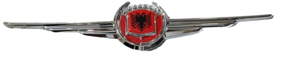 ÇELENK ARMA PLASTİK KROM ARNAVUT BAYRAĞI LOGOLU KIRMIZI ÇERÇEVE