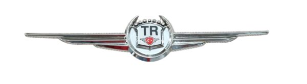 ÇELENK ARMA PLASTİK KROM TR LOGOLU BEYAZ ÇERÇEVE