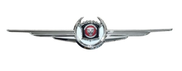 ÇELENK ARMA PLASTİK KROM JAGUAR LOGOLU BEYAZ ÇERÇEVE