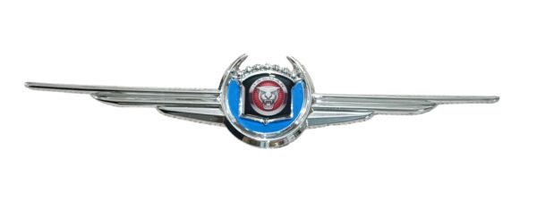 ÇELENK ARMA PLASTİK KROM JAGUAR LOGOLU MAVİ ÇERÇEVE