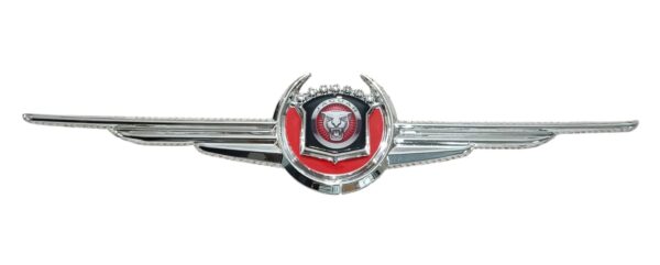 ÇELENK ARMA PLASTİK KROM JAGUAR LOGOLU KIRMIZI ÇERÇEVE