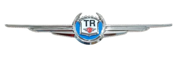 ÇELENK ARMA PLASTİK KROM TR LOGOLU MAVİ ÇERÇEVE